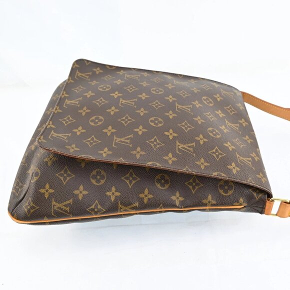 Authentic LOUIS VUITTON Monogram Musette Shoulder Bag bsj630-110725 - Picture 3 of 16